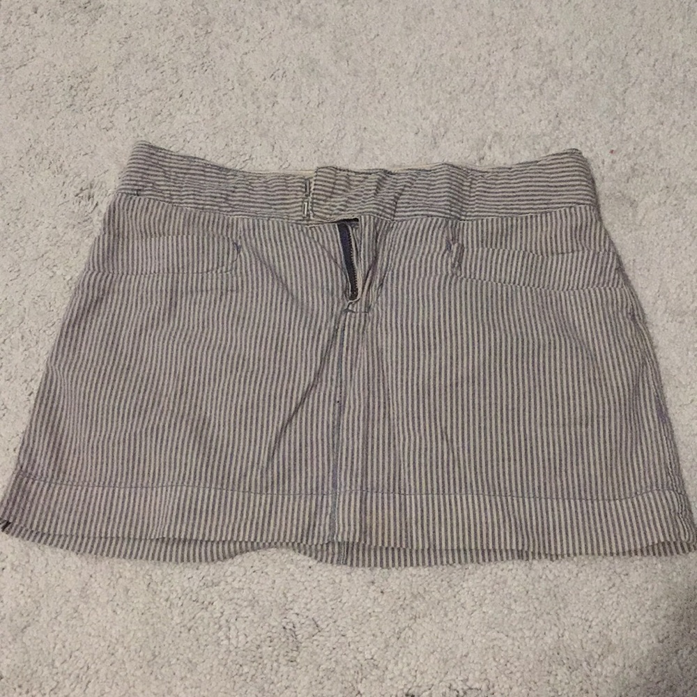 American Eagle Seersucker mini skirt
